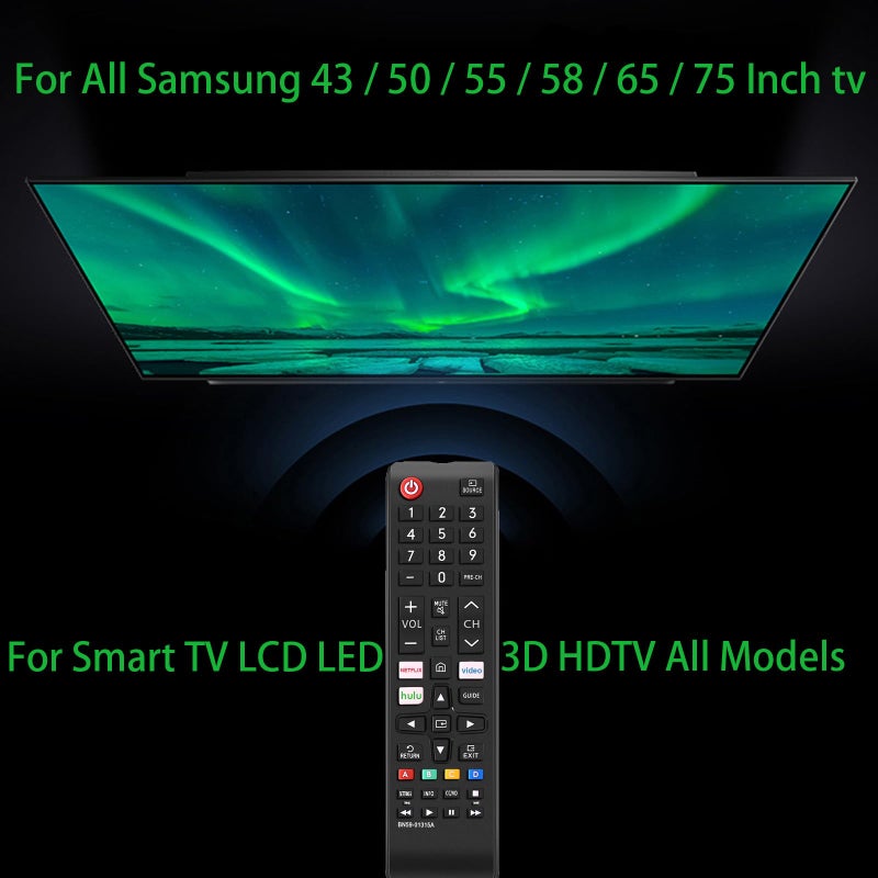 EONCHARM جهاز تحكم عن بُعد عالمي لجميع أجهزة تلفاز سامسونج متوافق مع جميع طرازات LCD و LED و HDTV و 3D و Smart TVs - Image 4